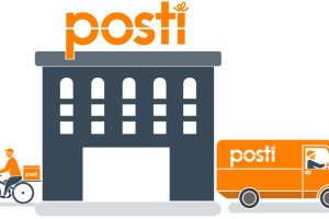 Finland’s national postal service handled 32.6 million parcels in 2014