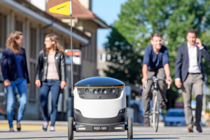 Swiss Post tests Starship’s self-driving delivery robots