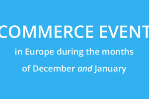 December & January: ecommerce events in Europe