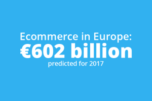 Ecommerce in Europe: €602 billion in 2017