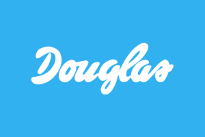 Ecommerce accounts for 14% of total sales Douglas