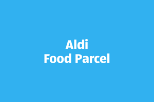 Aldi UK sells food parcels online