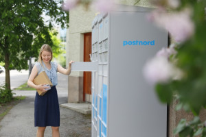 PostNord Finland installs outdoor parcel lockers