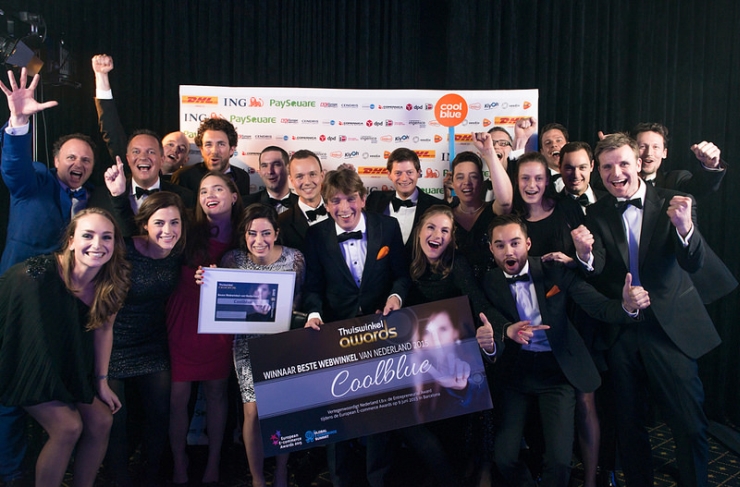 Coolblue, winner of Thuiswinkel Awards