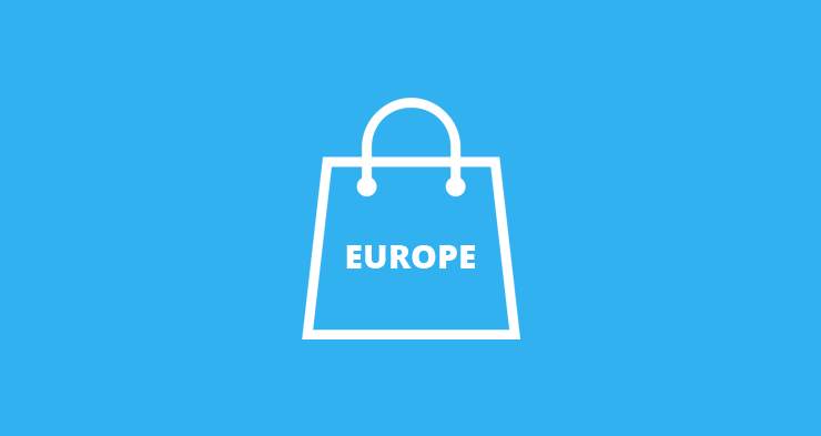 6 percent of Europeans shop online every day