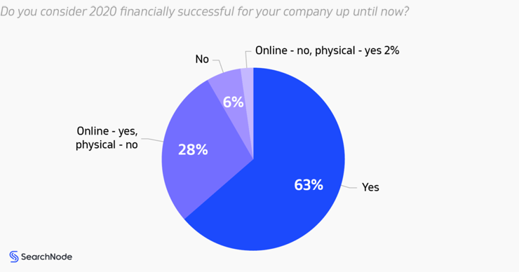 Financial results for ecommerce companies - Searchnode 2021