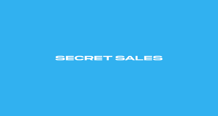 Secret Sales: 4,000% month-on-month revenue growth