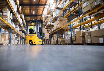 create aisles for your forklift in warehouse