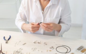 making jewelry by yourself to sell in your business